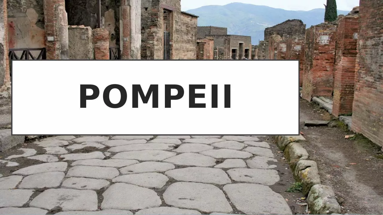 PPT-Pompeii Foundation of Pompeii