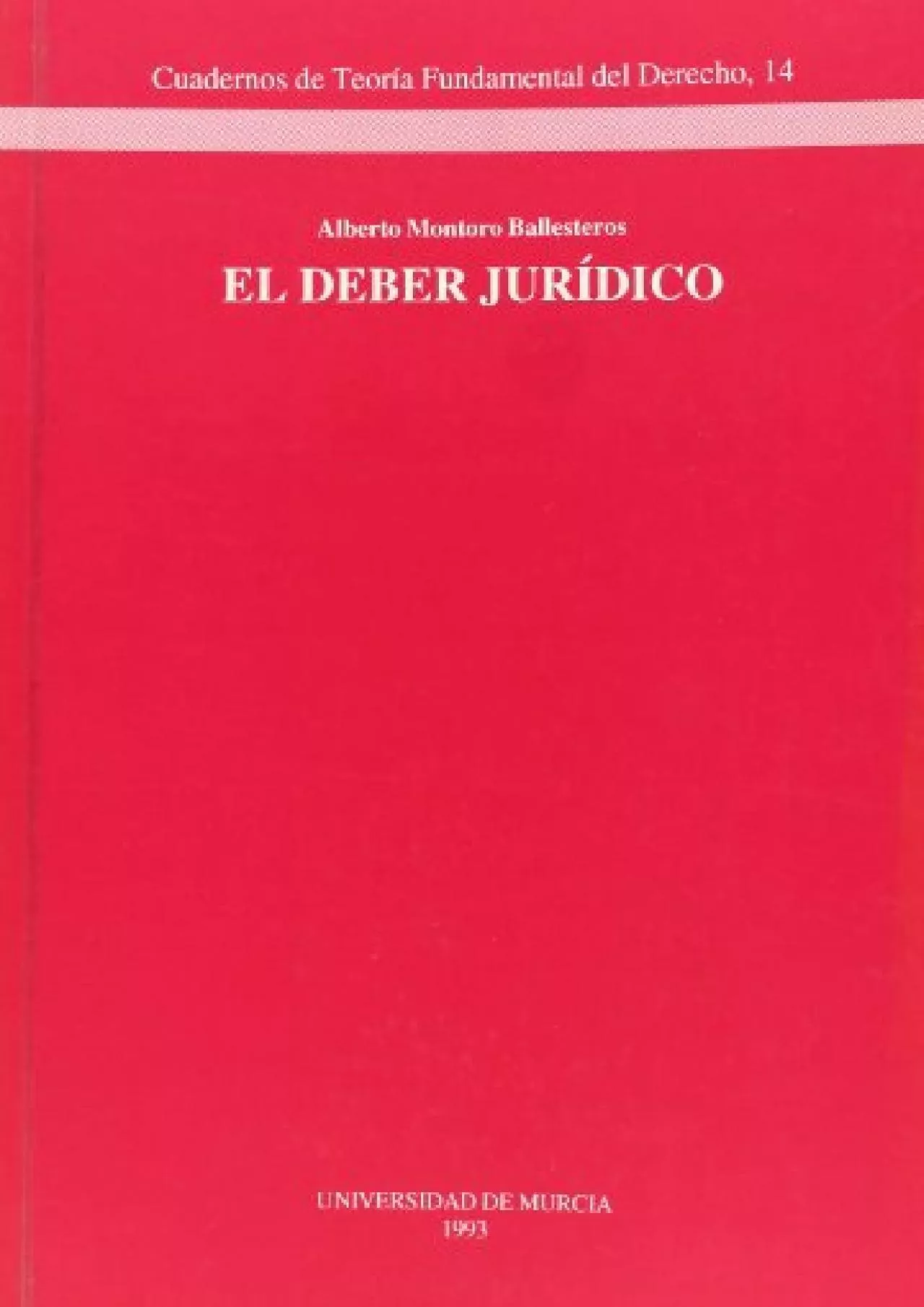 [READ DOWNLOAD] Deber Juridico, El (Spanish Edition)