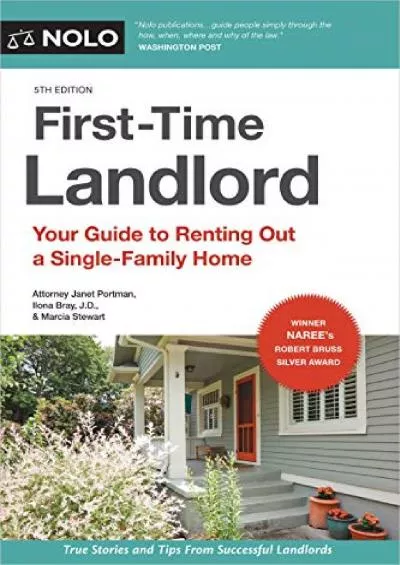 [PDF READ ONLINE] First-Time Landlord: Your Guide to Renting out a Single-Family Home