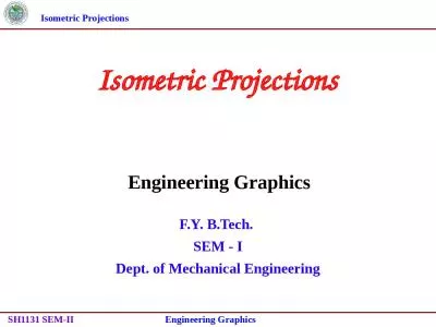 Engineering Graphics  F.Y. B.Tech.