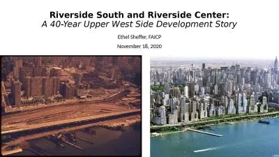 Riverside South and Riverside Center: