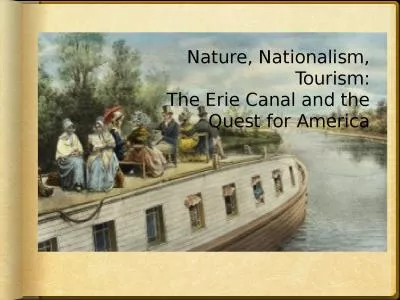 Nature, Nationalism, Tourism: