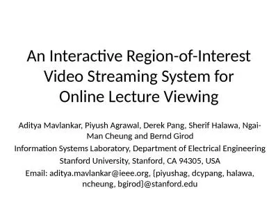 An Interactive Region-of-Interest Video Streaming System for Online Lecture Viewing