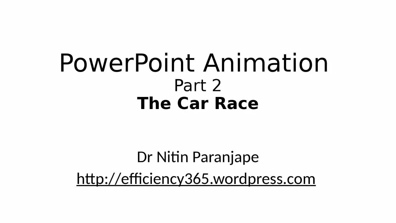 PPT-PowerPoint Animation Part 2