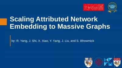 Scaling At t ributed  Network Embedding to Massive Graphs