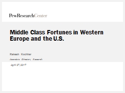 Middle Class Fortunes in Western Europe and the U.S