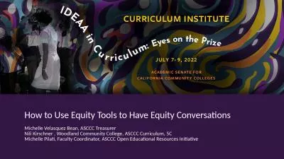 How to Use Equity Tools to Have Equity Conversations