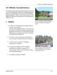 Section 4.5 - Hillside Considerations4.5-1