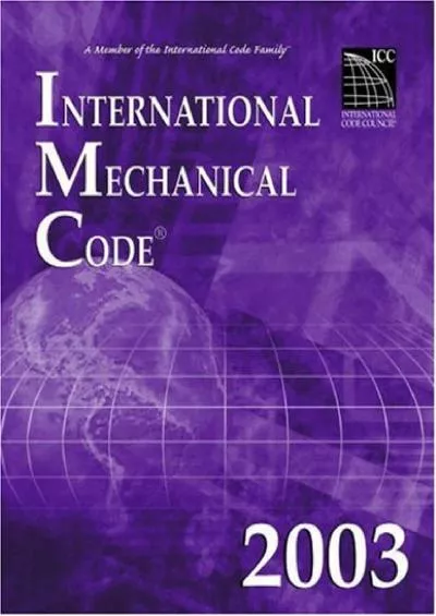PDF_ International Mechanical Code 2003 (International Code Council Series)