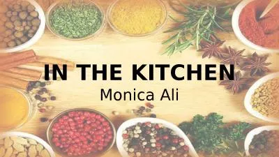 IN THE KITCHEN Monica Ali