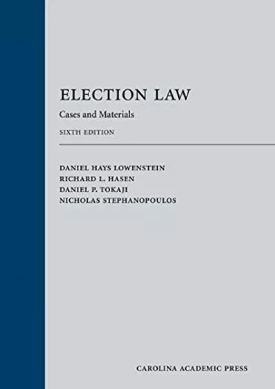 PDF/READ Election Law: Cases and Materials