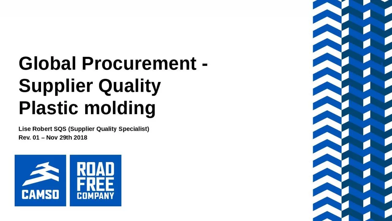 PPT-Global Procurement - Supplier Quality