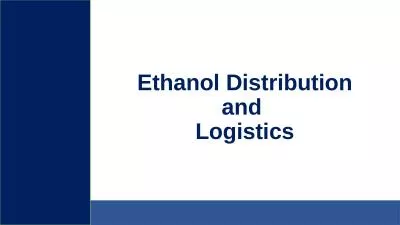 Ethanol Distribution and