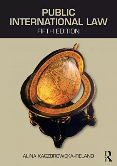Download Book [PDF] Public International Law
