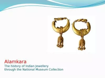 Alamkara The history of Indian Jewellery