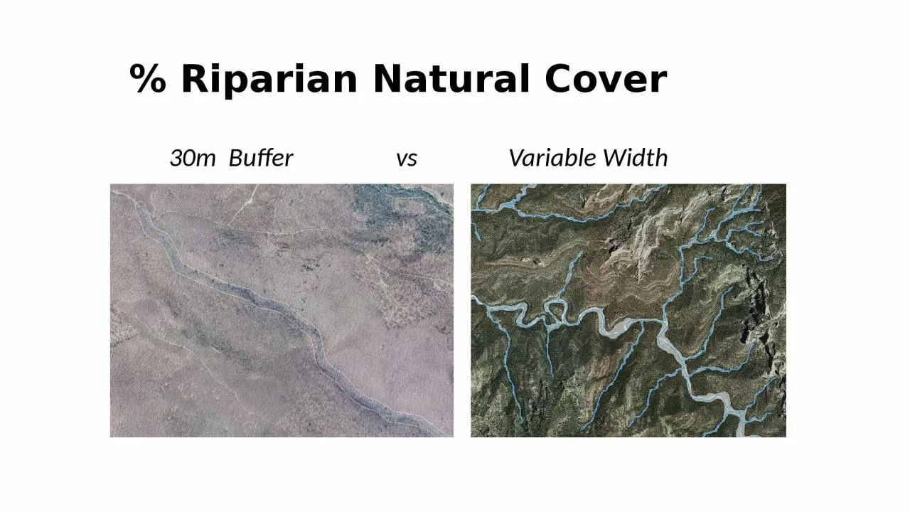 PPT-% Riparian Natural Cover