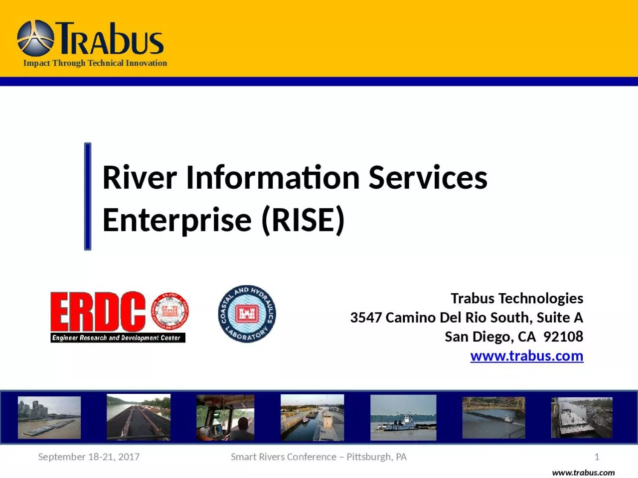 PPT-River Information Services Enterprise (RISE)