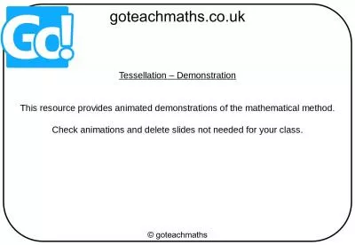 Tessellation – Demonstration