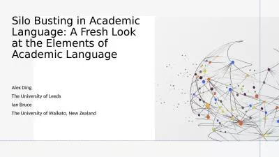 Silo Busting in Academic Language: A Fresh Look at the Elements of Academic Language