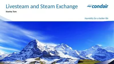 Stanley Tom Livesteam  and Steam Exchange