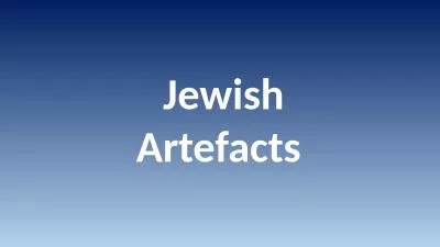 Jewish Artefacts  The Menorah