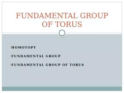 HOMOTOPY FUNDAMENTAL GROUP