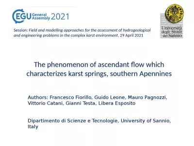 Authors : Francesco Fiorillo, Guido Leone, Mauro Pagnozzi, Vittorio Catani, Gianni Testa,