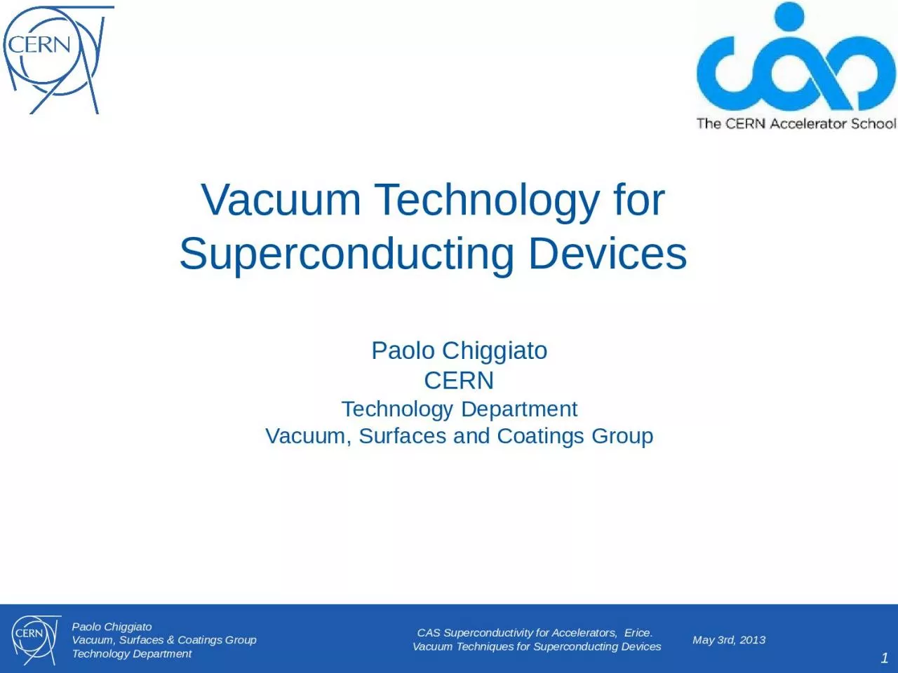 PPT-Vacuum Technology for