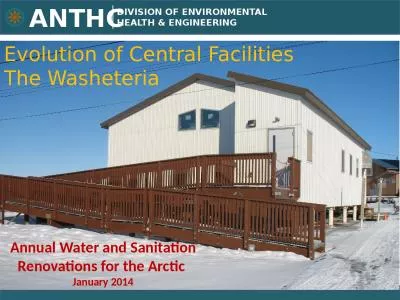 ANTHC DIVISION OF ENVIRONMENTAL