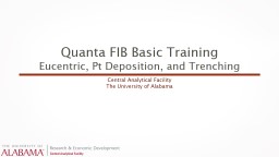 Quanta FIB Basic Training