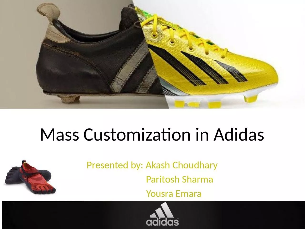 PPT-Mass Customization in Adidas