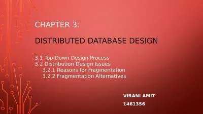 Chapter  3: Distributed Database