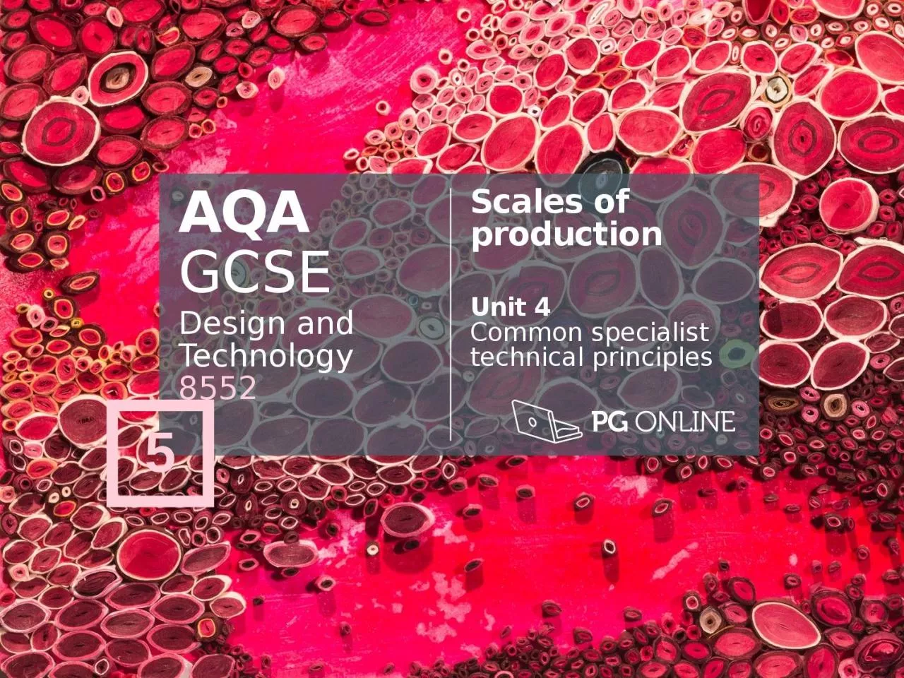 5 AQA GCSE Design and Technology