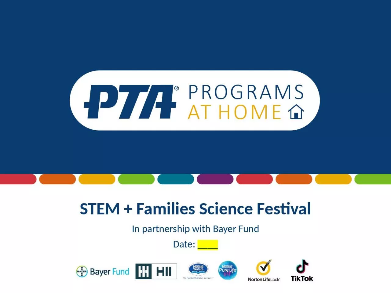 STEM + Families  Science Festival