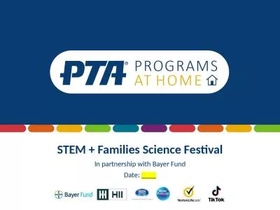 STEM + Families  Science Festival