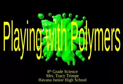 8 th  Grade Science Mrs. Tracy Trimpe
