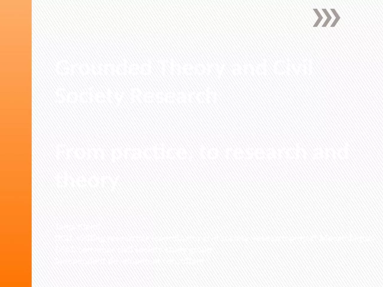 Grounded Theory and Civil  Society Research
