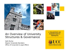 An Overview of University Structures & Governance