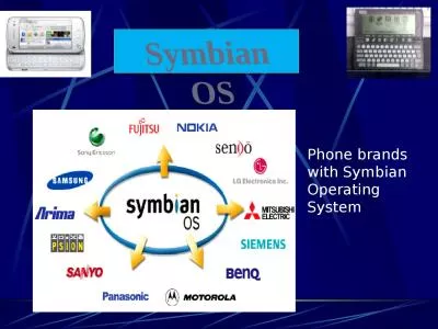 Phone brands with  Symbian