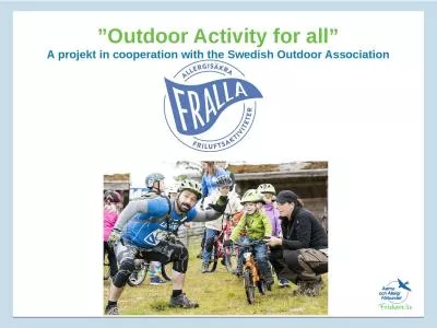 ” Outdoor   Activity  for all”