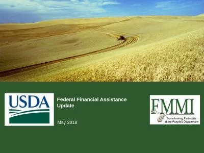 Federal Financial Assistance