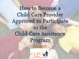 How to Become a Child Care Provider