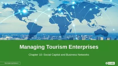 Managing Tourism Enterprises