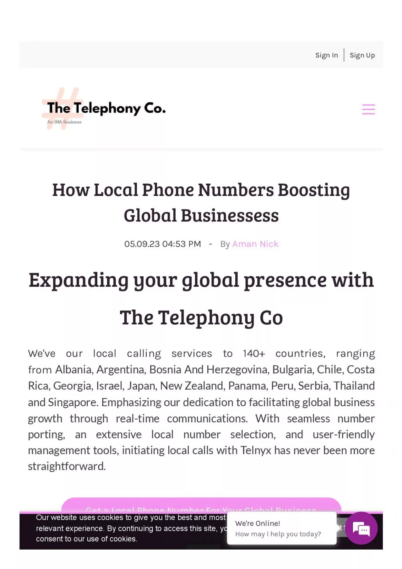 PDF-How Local Phone Numbers Boosting Global Businessess