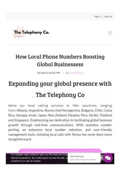 How Local Phone Numbers Boosting Global Businessess