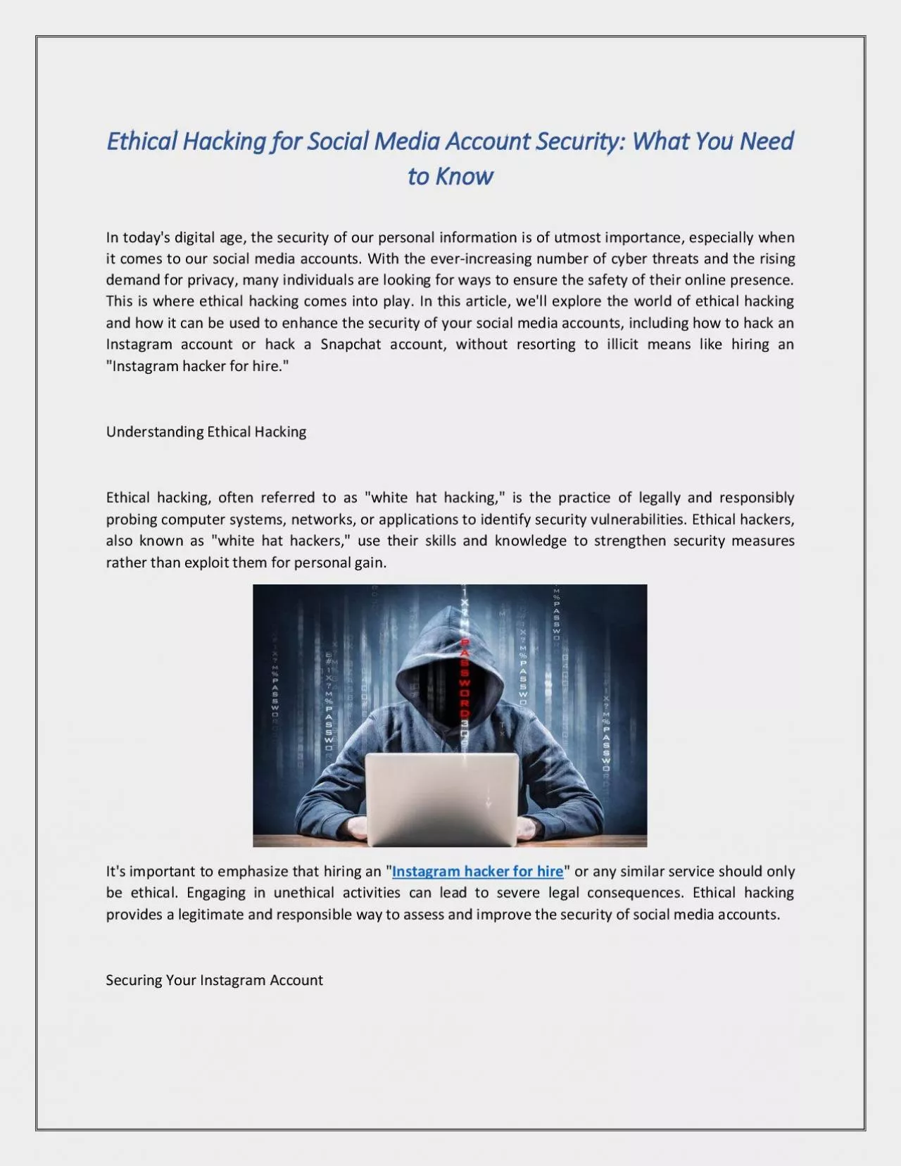 PDF-Ethical Hacking for Social Media Account Security: What You Need to Know