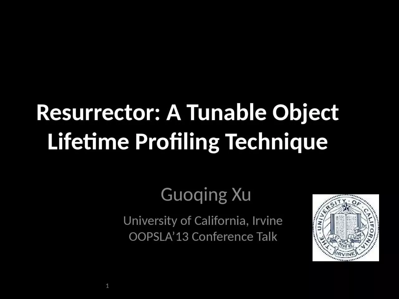 PPT-Resurrector : A Tunable