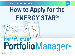 How to Apply for the ENERGY STAR