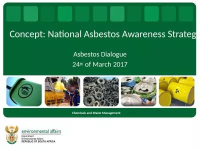 Concept: National Asbestos Awareness Strategy