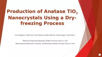 Production of Anatase TiO